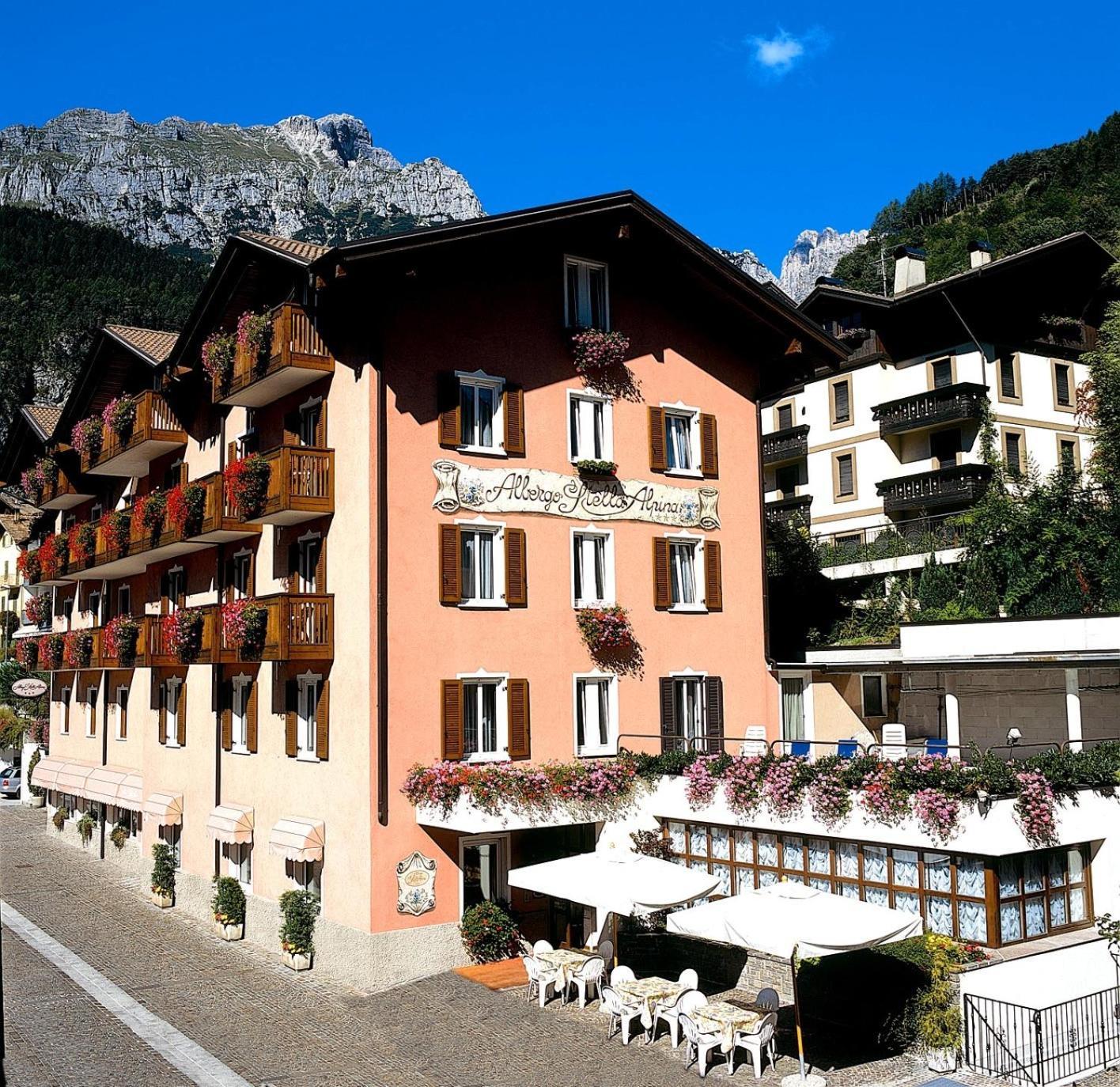 Albergo Stella Alpina Molveno Exteriör bild
